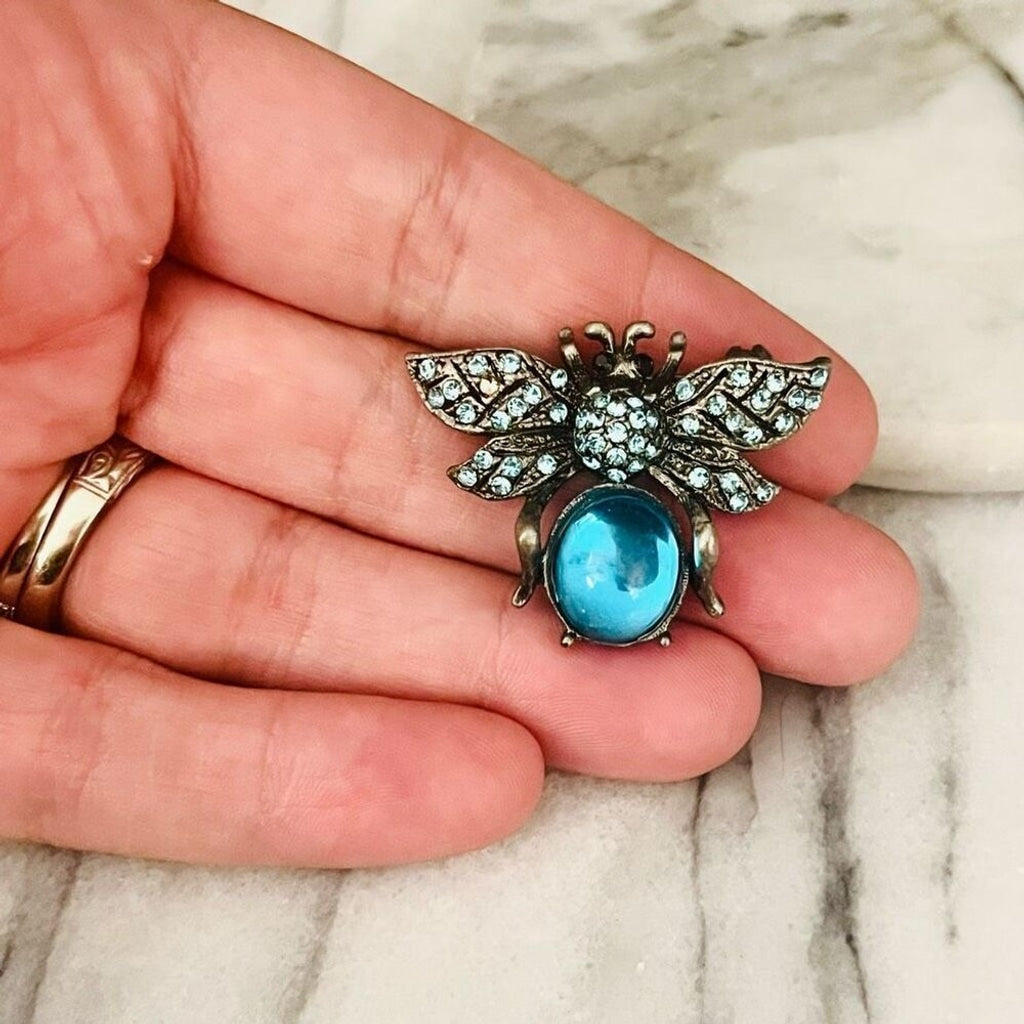 Baroque Style Insect Brooch