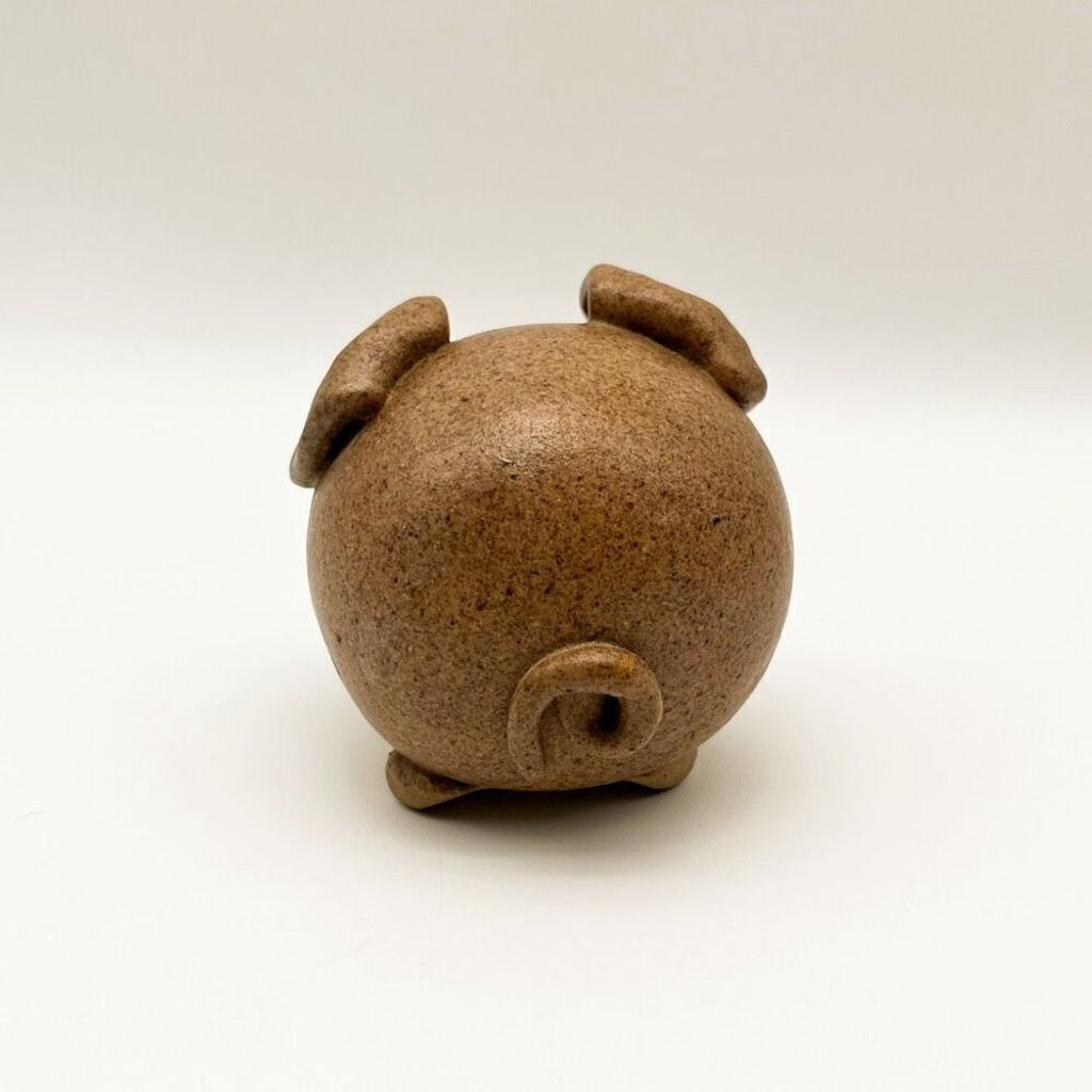 Art Pottery Pig Figurine