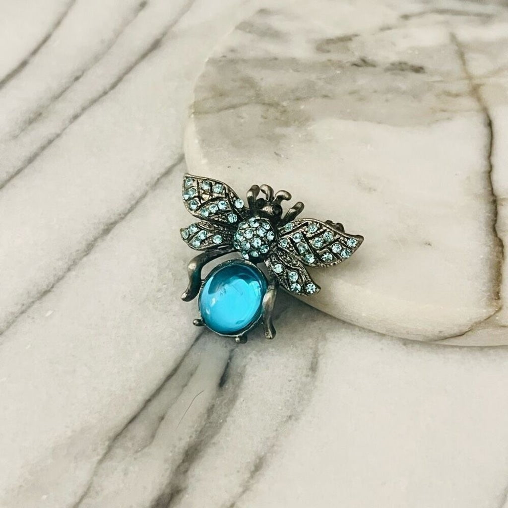 Baroque Style Insect Brooch