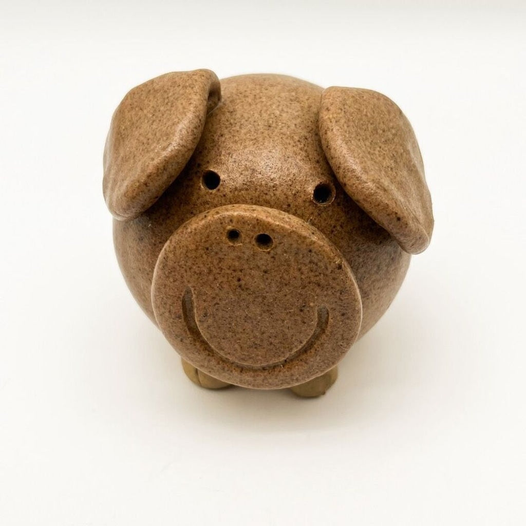 Art Pottery Pig Figurine
