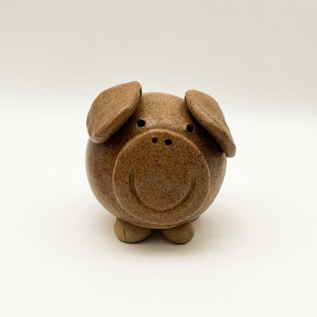 Art Pottery Pig Figurine