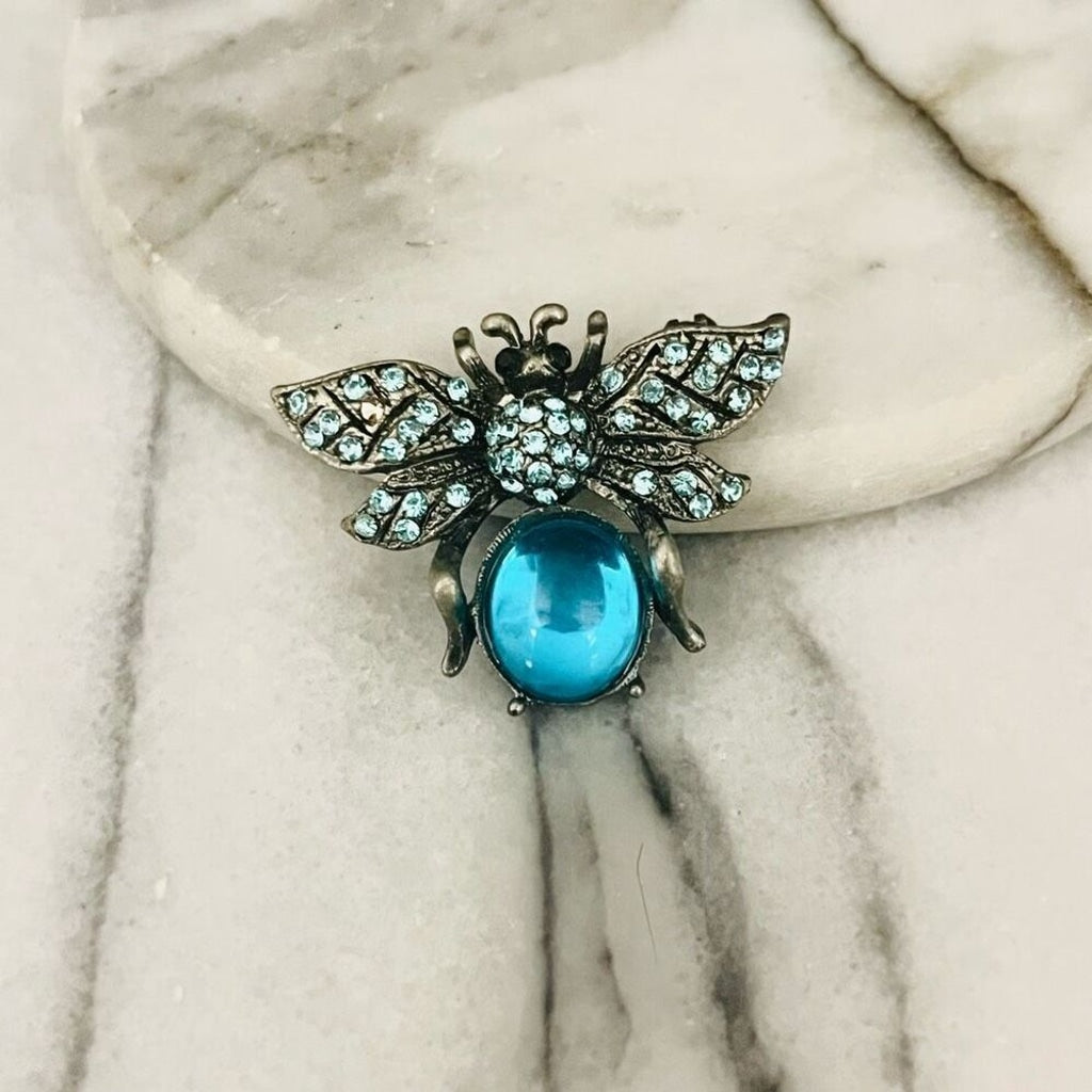 Baroque Style Insect Brooch