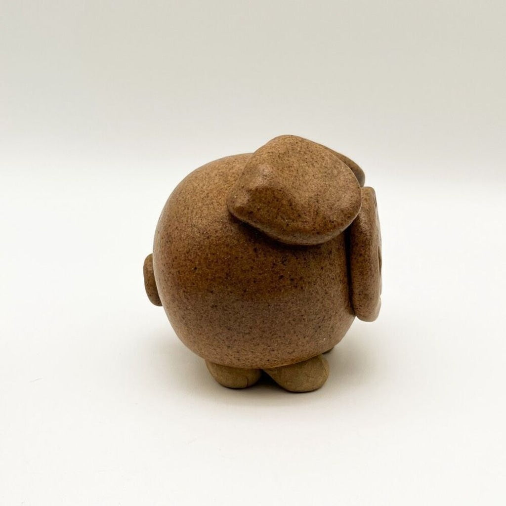 Art Pottery Pig Figurine